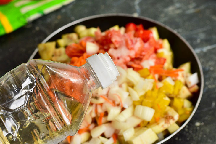 Eggplant caviar for the winter is one of the most popular preparations