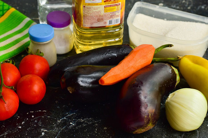 Eggplant caviar for the winter is one of the most popular preparations