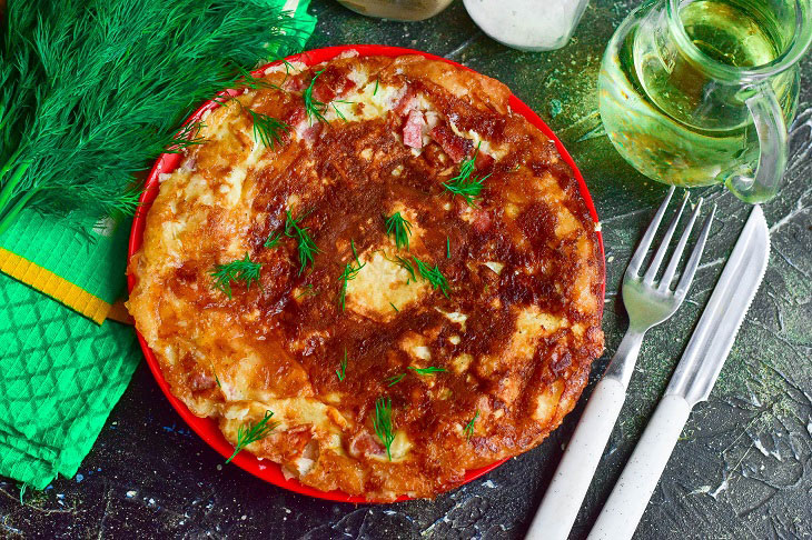 Lavash cake with sausage - an interesting quick snack