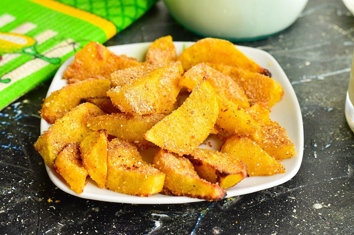 Rustic breaded potatoes - simple and tasty