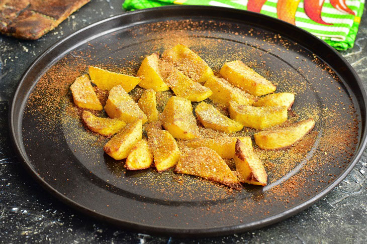 Rustic breaded potatoes - simple and tasty