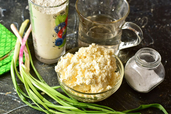 Miracle with cottage cheese and herbs - delicious Dagestan-style cakes