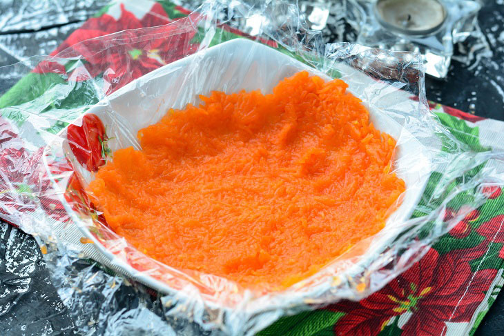 Appetizer "Tangerines" - a great treat on the festive table