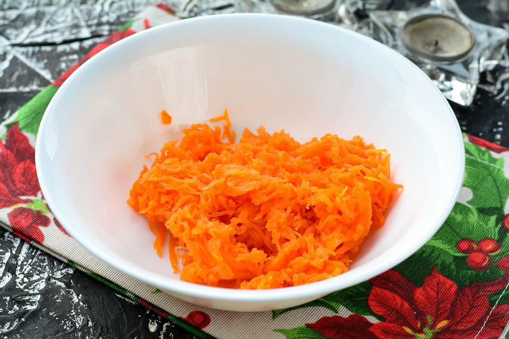 Appetizer "Tangerines" - a great treat on the festive table