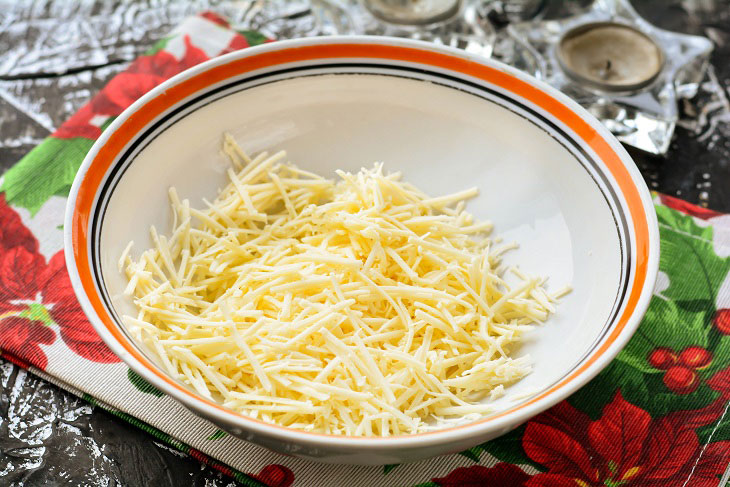 Appetizer "Tangerines" - a great treat on the festive table