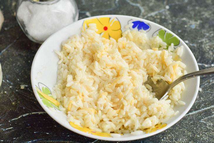 Rice cheese balls - an original and hearty snack