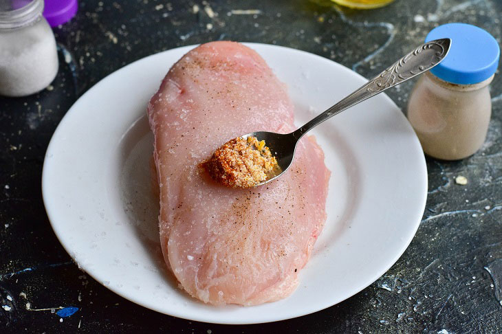 Festive chicken breast stew - simple and tasty