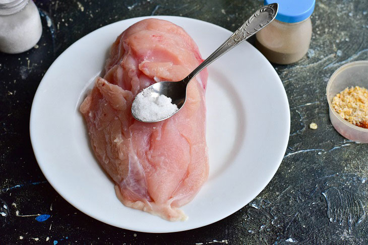 Festive chicken breast stew - simple and tasty