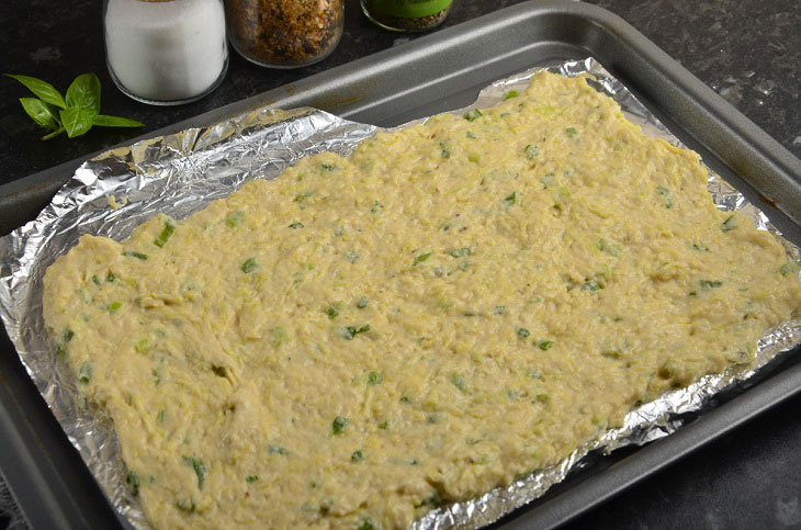 Cheese bread from zucchini - a delicious and quick snack