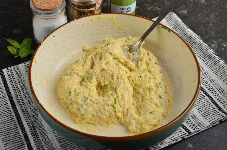 Cheese bread from zucchini - a delicious and quick snack