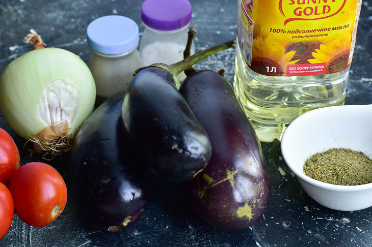 Stewed eggplants in Georgian style - a fragrant and unusual snack