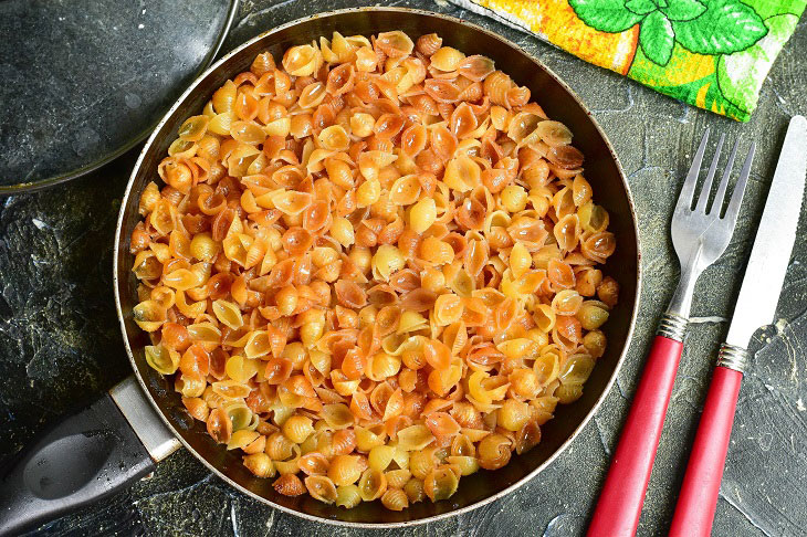 Armenian fried pasta - an interesting and tasty recipe