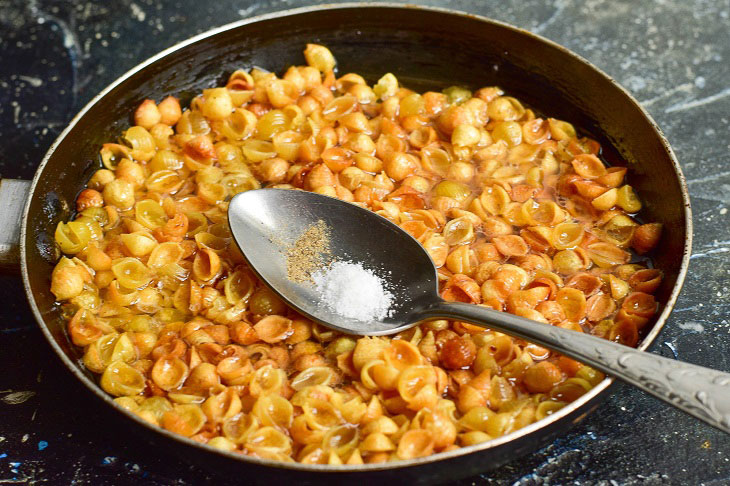 Armenian fried pasta - an interesting and tasty recipe