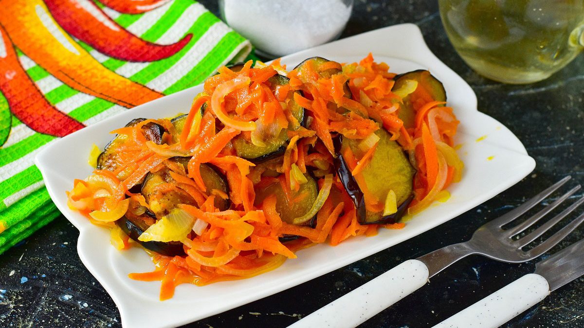 Eggplant appetizer “Favorite” – original, tasty and healthy