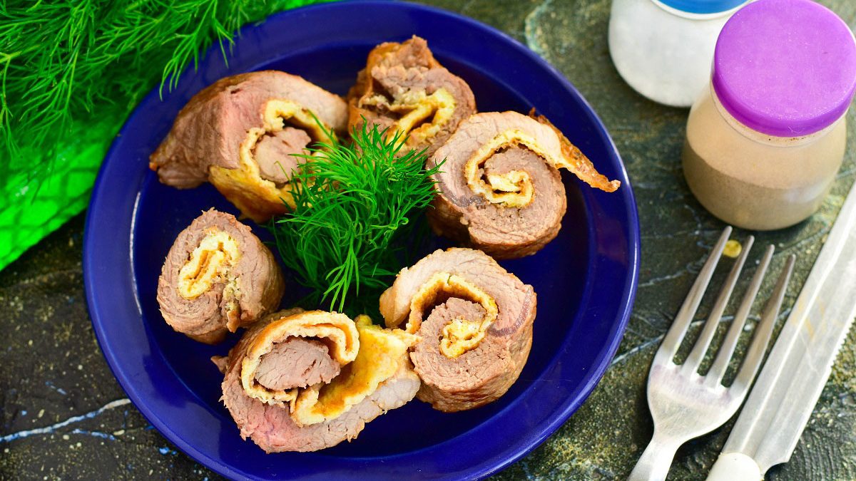 Meat appetizer “Penechki” – beautiful and festive