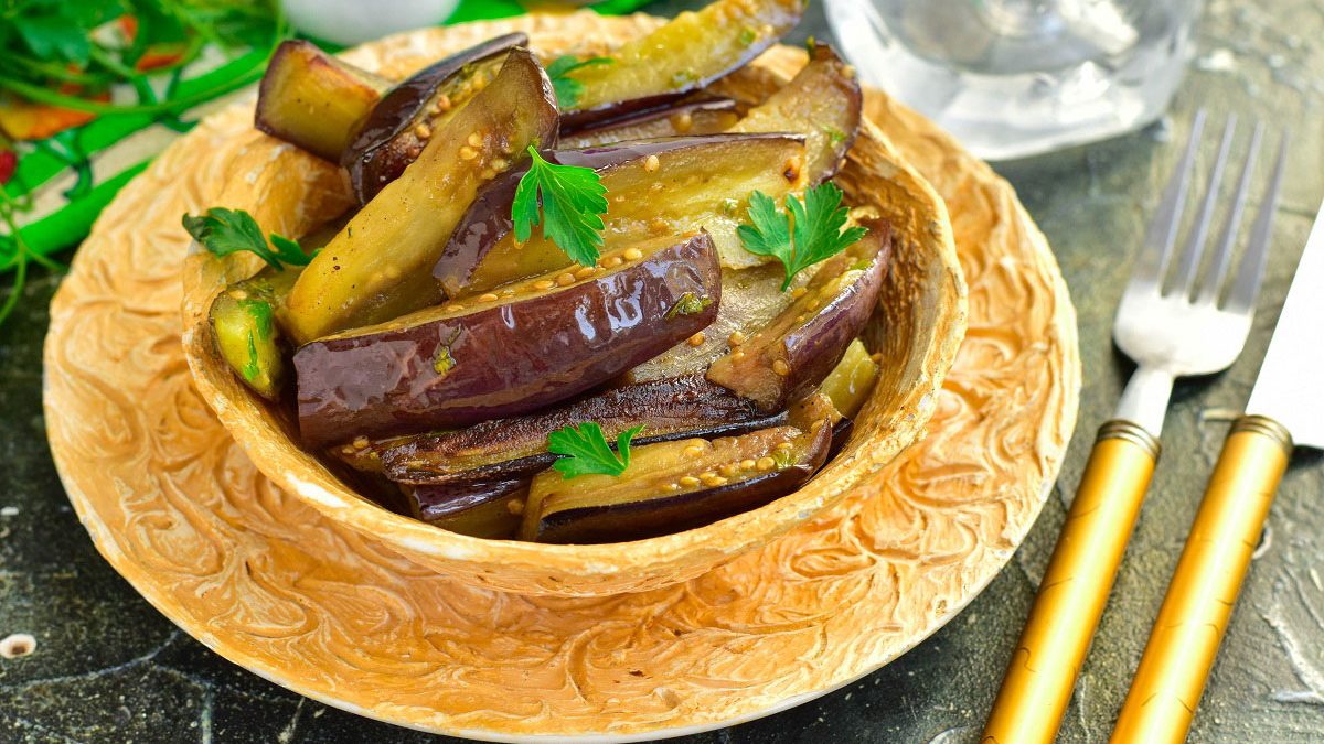 Eggplant Appetizer “You Can’t Think Faster” – Delicious and Fragrant