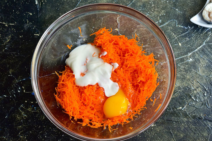 Snack carrot baskets - a bright and festive recipe