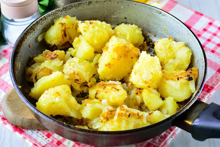 Monastery-style potatoes - tender and fragrant