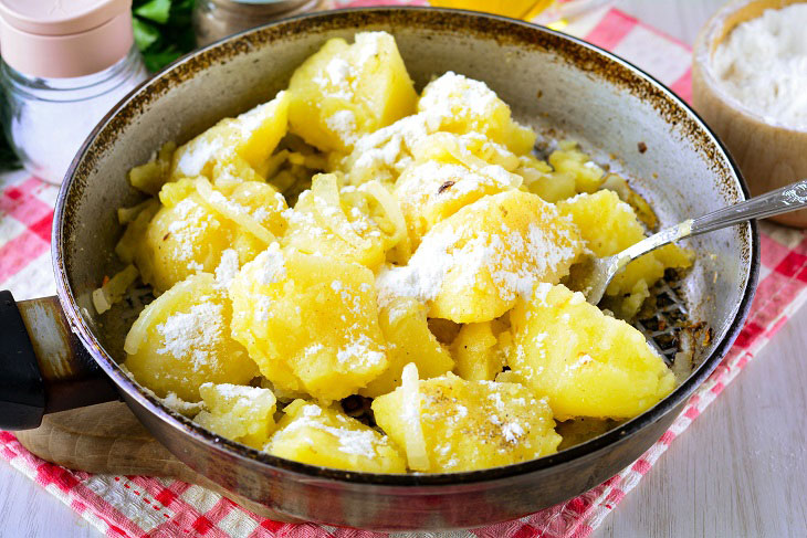 Monastery-style potatoes - tender and fragrant