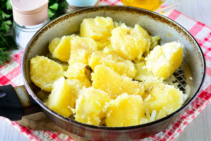 Monastery-style potatoes - tender and fragrant