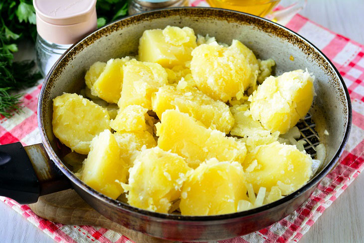 Monastery-style potatoes - tender and fragrant