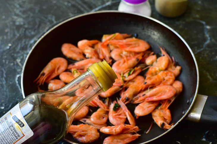 Fried shrimp "Lick your fingers" - our special recipe