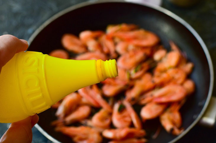 Fried shrimp "Lick your fingers" - our special recipe