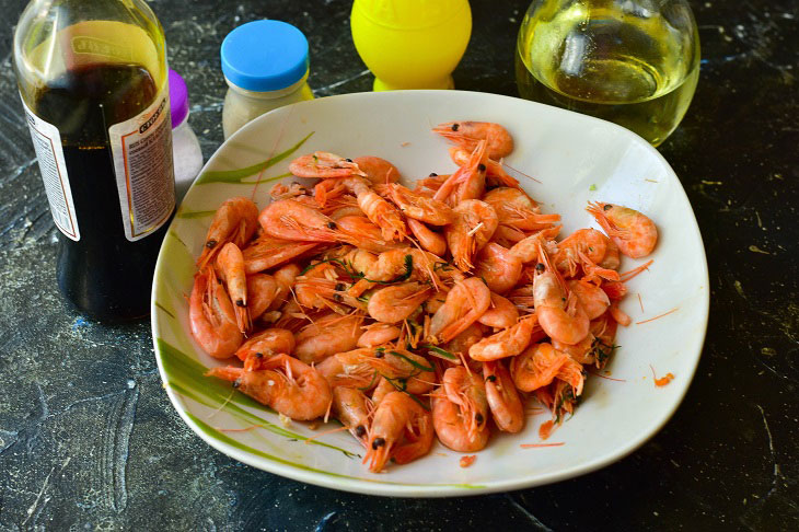 Fried shrimp "Lick your fingers" - our special recipe