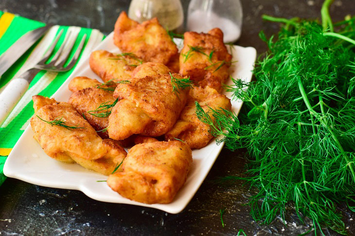 Potato rolls with viscous filling - a great appetizer