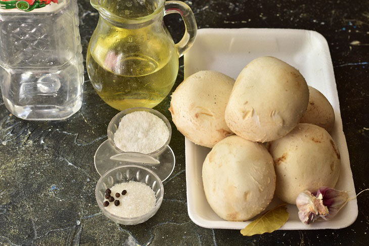 Mushrooms in Venezuelan - festive and tasty