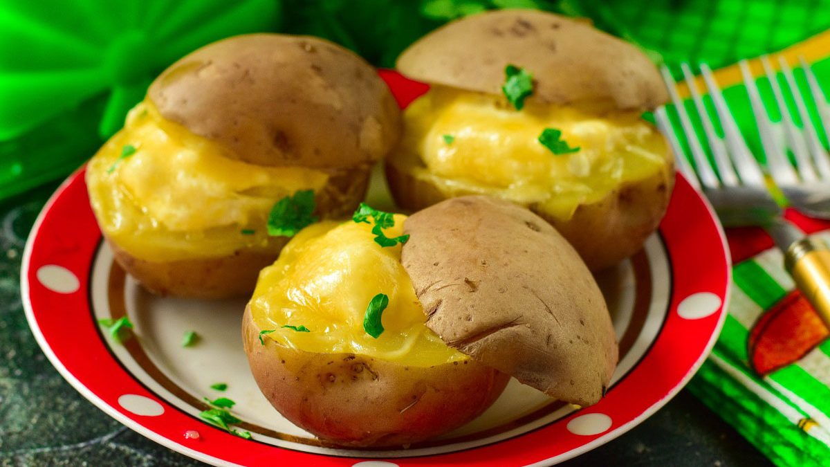 Potato chests – an original snack on the festive table