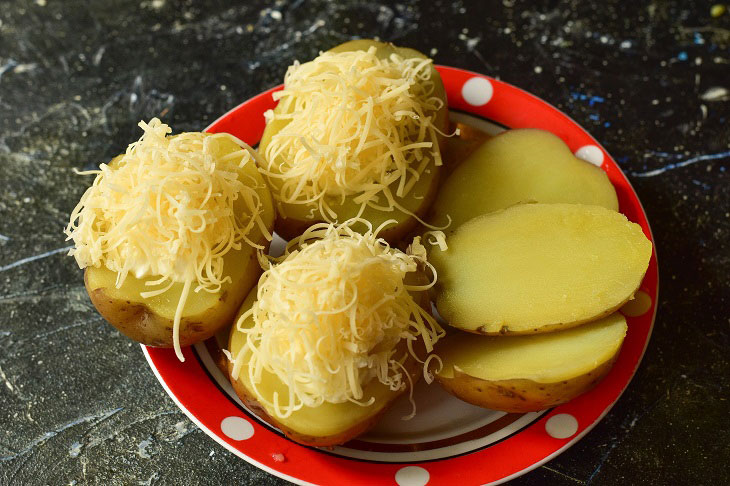Potato chests - an original snack on the festive table