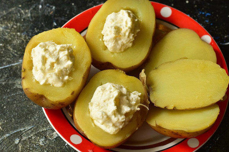 Potato chests - an original snack on the festive table