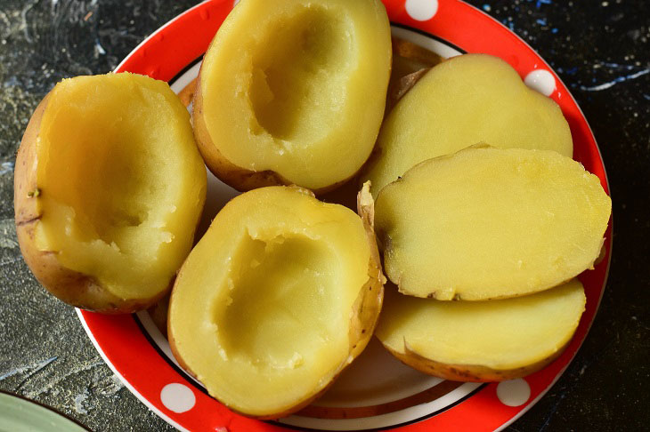 Potato chests - an original snack on the festive table