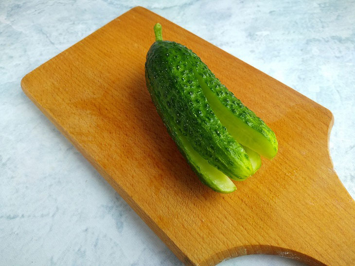 Korean cucumbers - a quick recipe for an excellent snack