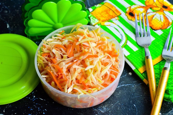 Sauerkraut in a bag - a simple and delicious recipe for your favorite snack