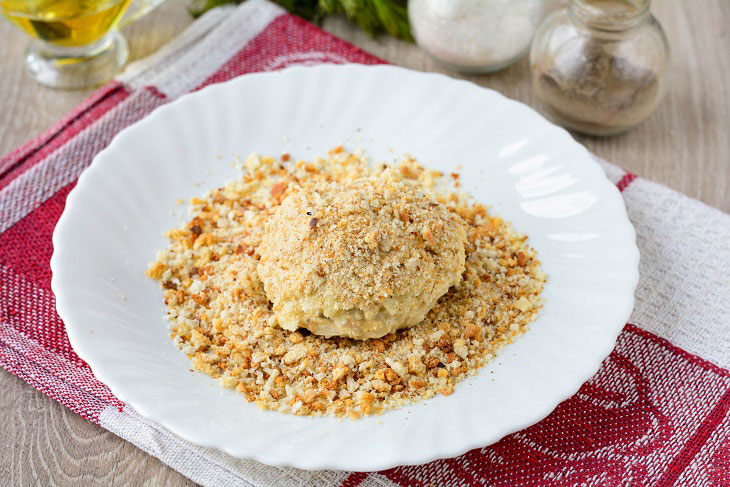 Unusual meat-flavored oatmeal cutlets - budget and nutritious