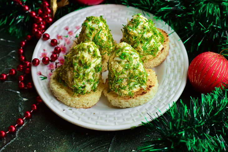 Canape "Yolochki" - a beautiful and original snack on the New Year's table