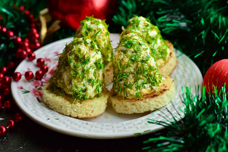 Canape "Yolochki" - a beautiful and original snack on the New Year's table