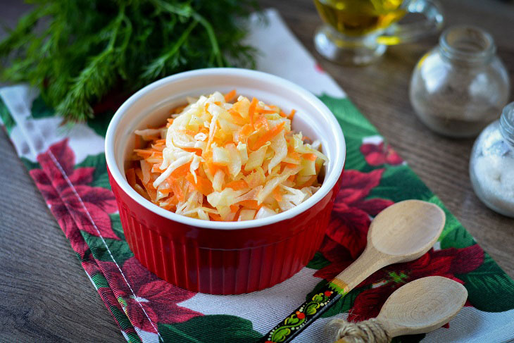 Pickled cabbage - a quick recipe for 2 hours