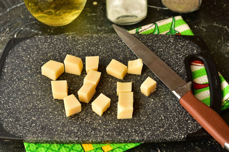 Original rice balls with cheese - an easy recipe for an excellent snack