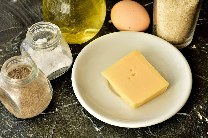 Original rice balls with cheese - an easy recipe for an excellent snack