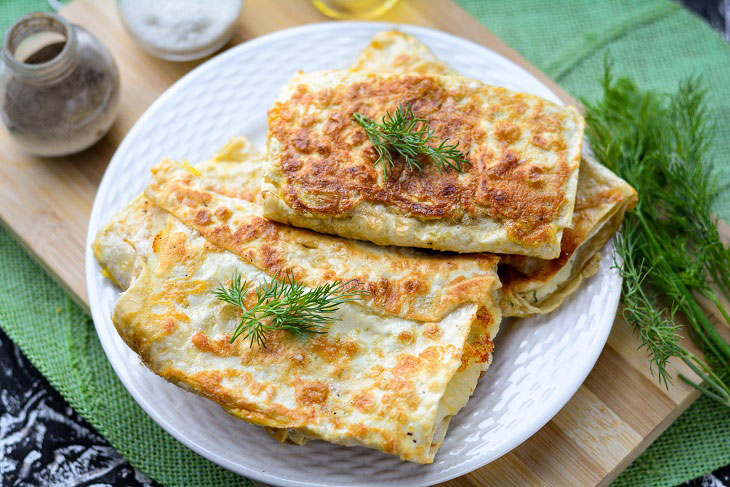 Delicious lavash pies with potatoes - they will appear on your table more than once