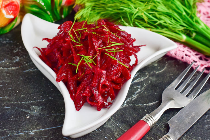 Korean beetroot - juicy, healthy and tasty