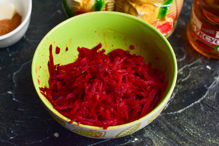 Korean beetroot - juicy, healthy and tasty