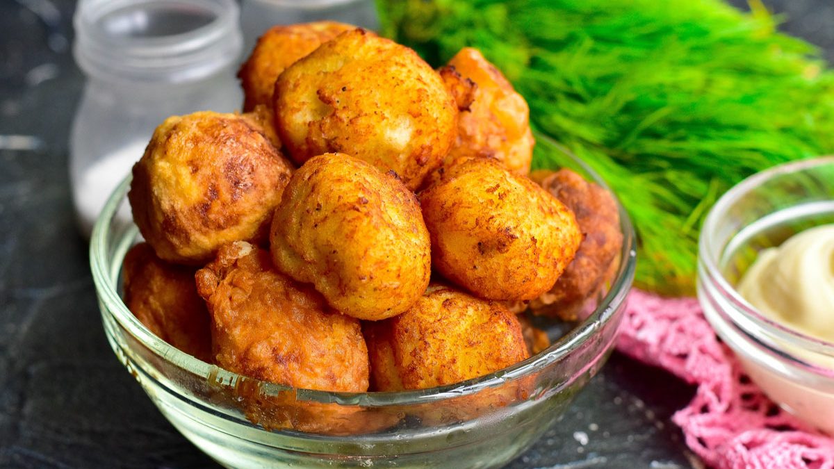 Potato balls – a delicious and affordable snack for the holiday
