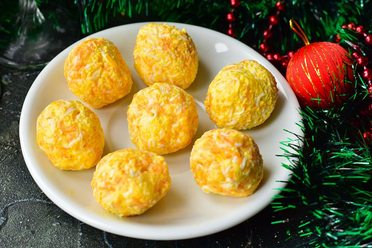 Carrot balls - a delicious snack for any occasion
