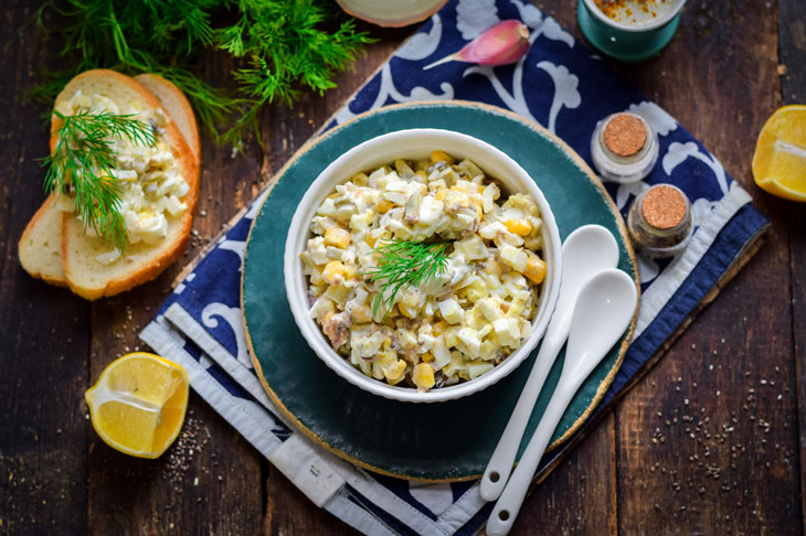 Sprat salad spread - it makes delicious sandwiches