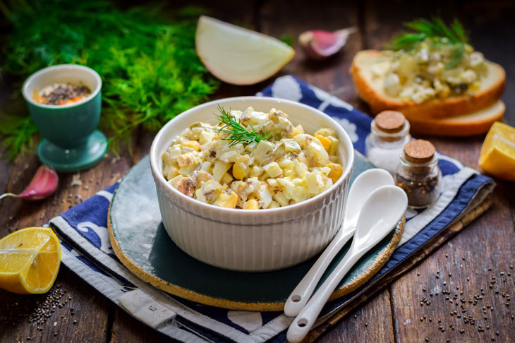 Sprat salad spread - it makes delicious sandwiches