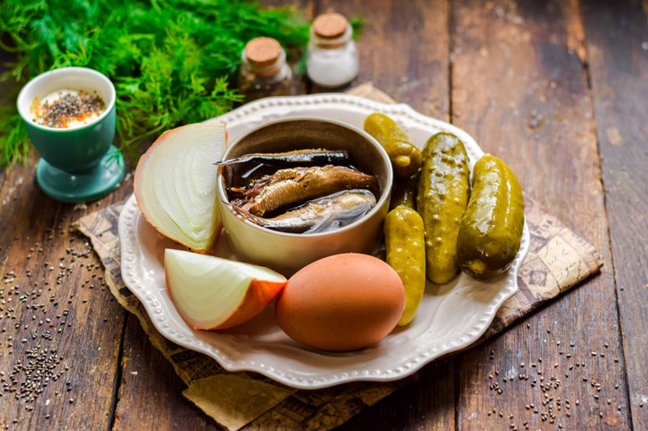 Sprat salad spread - it makes delicious sandwiches